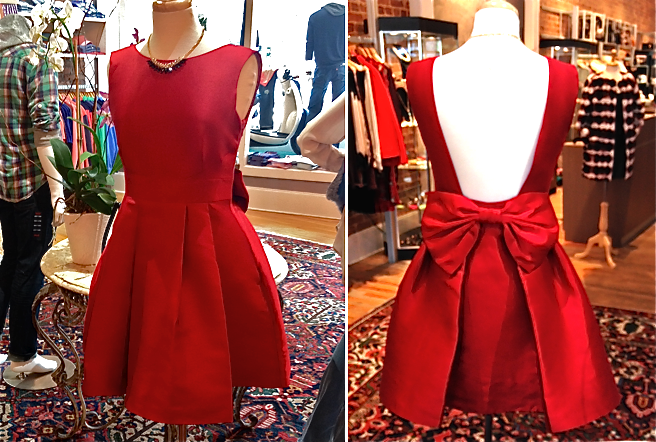 Kate spade red dress deals